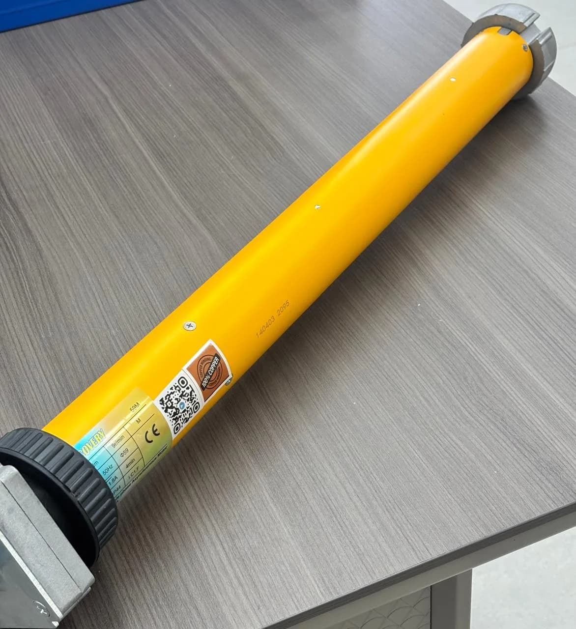 Galvanix tubular motor for roller shutters